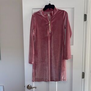 Spartina 449 Mauve Half zip dress